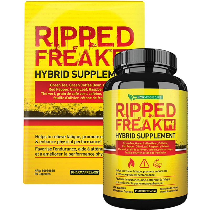 Pharma Freak Ripped Freak: Ultimate Fat Burner 60 Capsules | Extreme Athletes’ Choice!