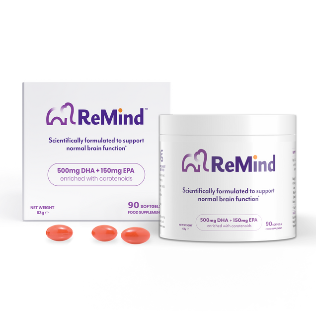 ReMind™ Brain Health Supplements 90 Softgels 30 Day Supply - Energy & Mind at MySupplementShop by Remind