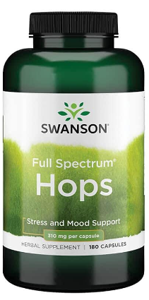 Swanson Full Spectrum Hops, 620mg - 180 caps | Top Rated Sports Supplements at MySupplementShop.co.uk