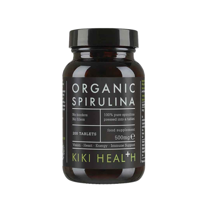 Kiki Health Comprimés de Spiruline Bio 200 Comprimés