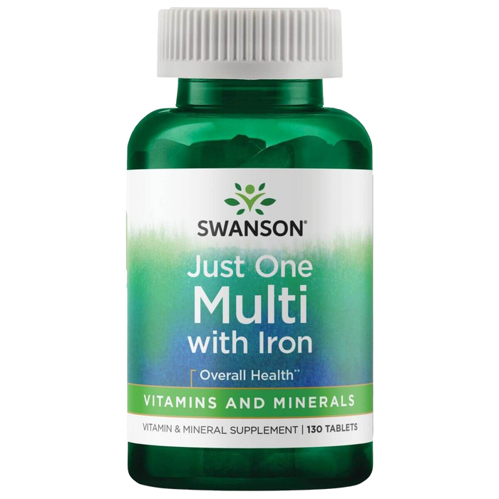 Swanson Multi with Iron Century Formula 130 Tablets