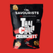 The Savourists Crunchits 12x25g Thai Chilli - Puffed Snack at MySupplementShop by The Savourists