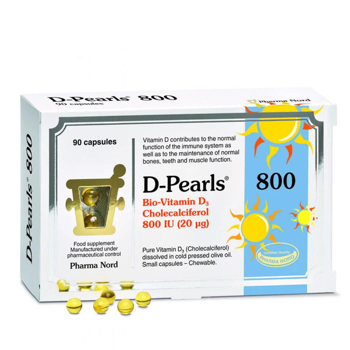 Pharma Nord Bio Vitamin D Pearls 800iu 90 capsules - Bone Care at MySupplementShop by Pharma Nord