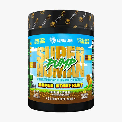 Alpha Lion SuperHuman Pump 367g (Super Starfruit) - Pre Workout at MySupplementShop by Alpha Lion