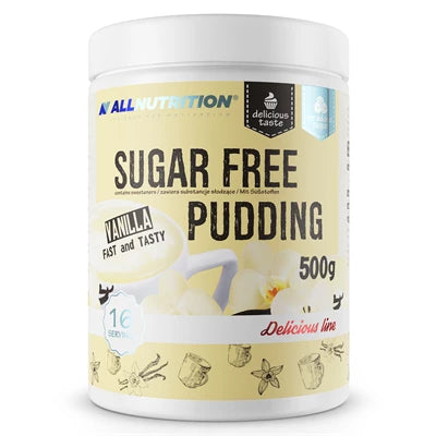 Allnutrition Zuckerfreier Pudding, Vanille – 500 g