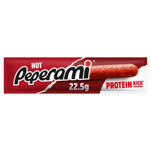 Peperami Hot Salami (24 x 22.5g) - Protein Snacks at MySupplementShop by Peperami