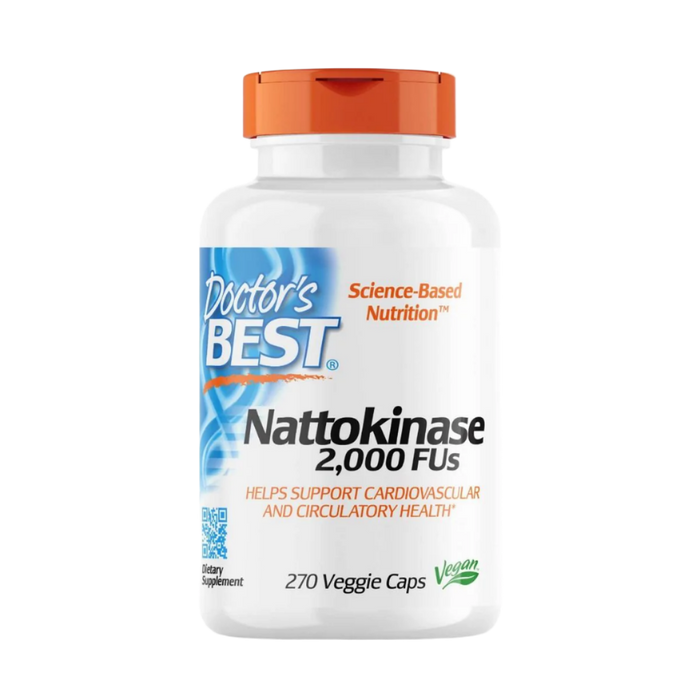 Doctor's Best Nattokinase, 2000 FUs – 270 Vcaps