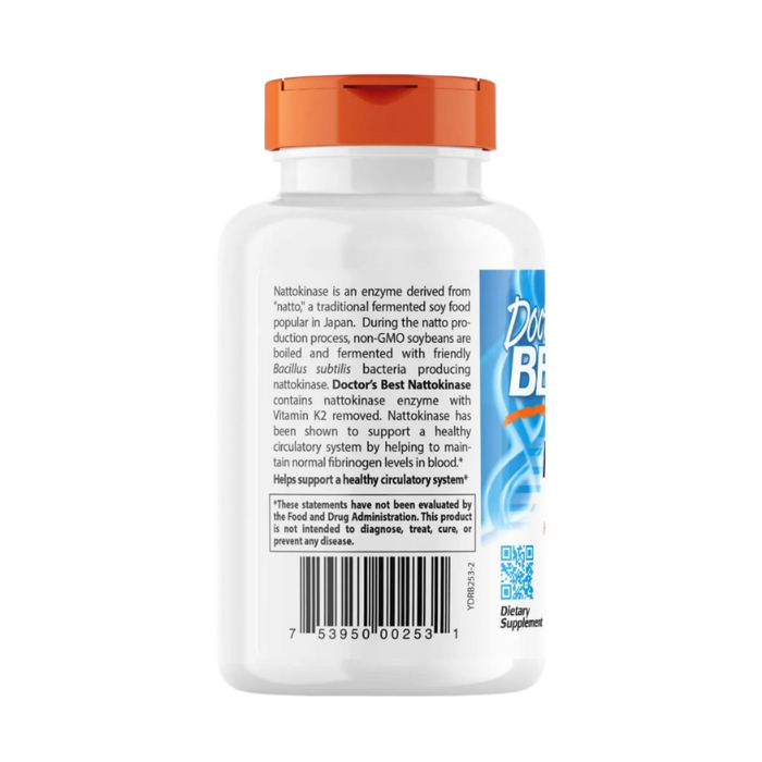 Doctor's Best Nattokinase, 2000 FUs – 270 Vcaps