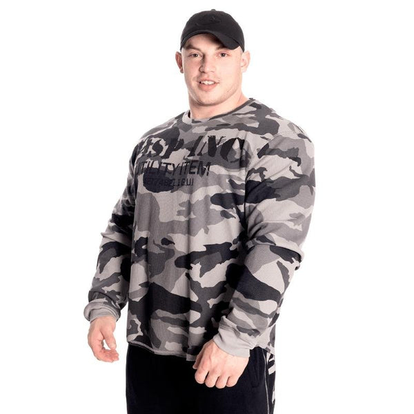 GASP Thermal Gym Sweater - Tactical Camo - XL - Thermal Gym Sweater at MySupplementShop by Gasp