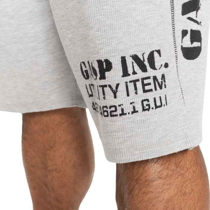 GASP Thermal Shorts - Grey Melange