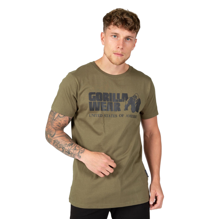 Gorilla Wear Classic T-Shirt Army Green