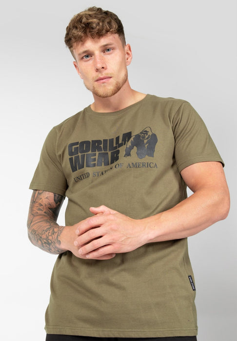 Gorilla Wear Classic T-Shirt Army Green