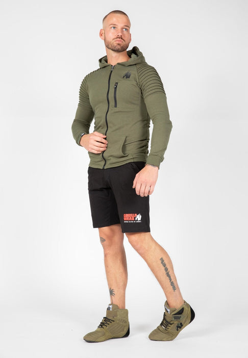 Gorilla Wear Delta Hoodie - Army Green - Small - Hoodie at MySupplementShop by Gorilla Wear