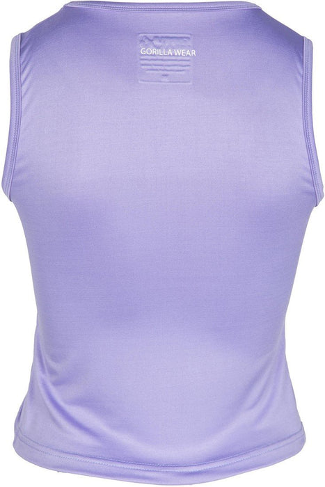 Gorilla Wear Estelle Twisted Crop Top - Lilac