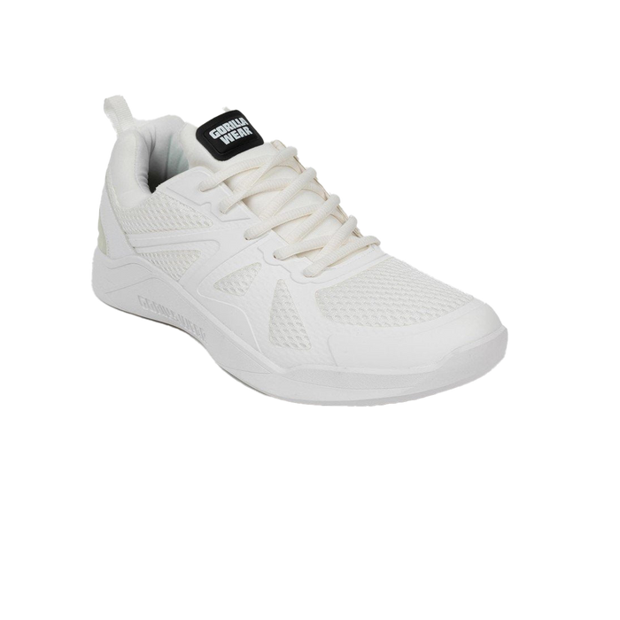 Gorilla Wear Gym Hybrids - White/White