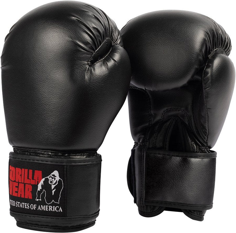 Gorilla Wear Mosby Boxing Gloves - Black