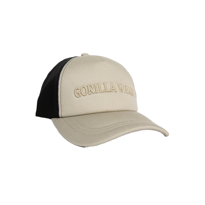 Gorilla Wear Sharon Ponytail Cap - Beige/Black