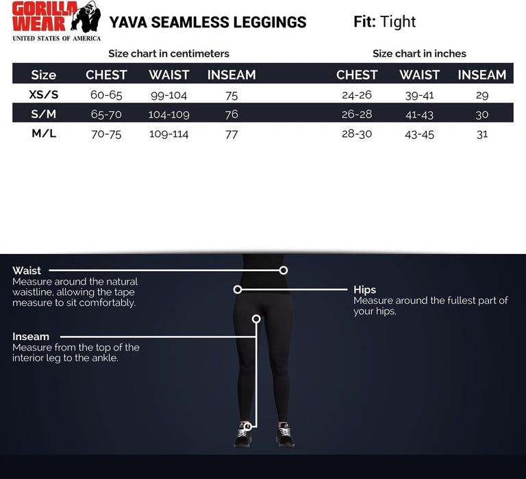 Gorilla Wear Yava Seamless Leggings - Green