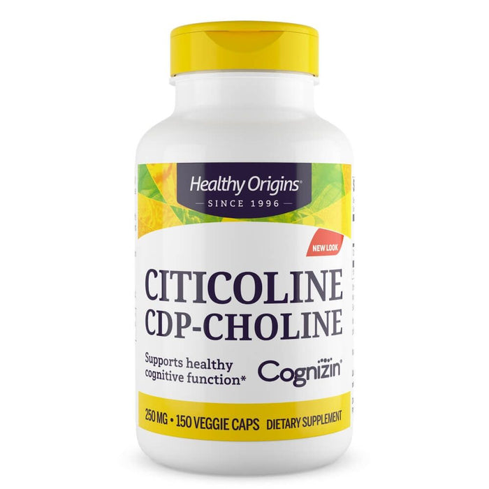 Healthy Origins Cognizin Citicoline 250mg 150 Veggie Capsules - Brain & Memory at MySupplementShop by Healthy Origins