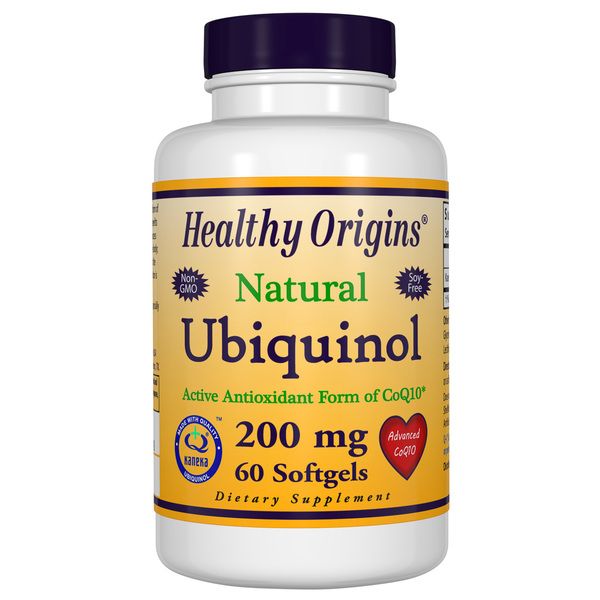 Healthy Origins Ubiquinol 200mg 60 Softgels - Cellular Health at MySupplementShop by Healthy Origins