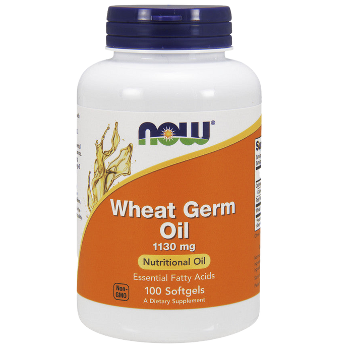 NOW Foods Wheat Germ Oil, 1130mg - 100 softgel