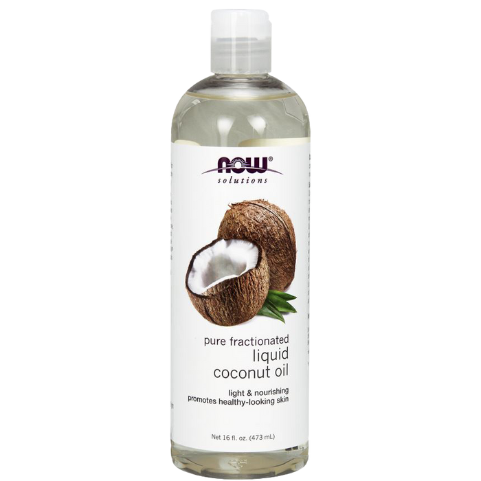 NOW Foods Coconut Oil, Liquid Pure Fractionated - 473 ml.