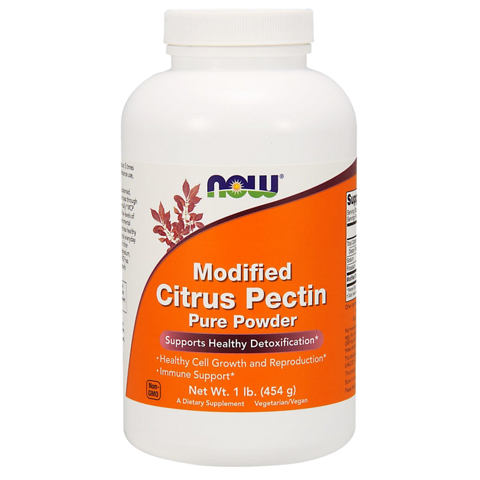 NOW Foods Pectine d'agrumes modifiée, poudre pure - 454 g