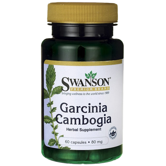 Swanson Garcinia Cambogia 5:1 Extract, 80mg - 60 caps