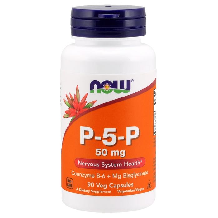 NOW Foods P-5-P, 50 mg – 90 Kapseln