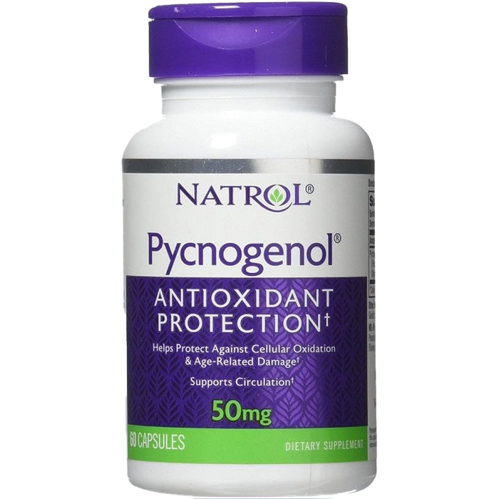 Natrol Pycnogenol, 50 mg – 60 Kapseln