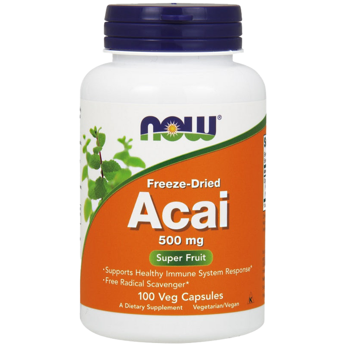 NOW Foods Acai, 500mg - 100 vcaps