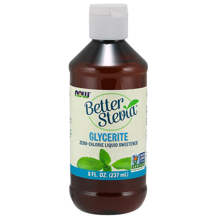 NOW Foods Better Stevia Glycerite, Alcohol-Free - 237 ml.