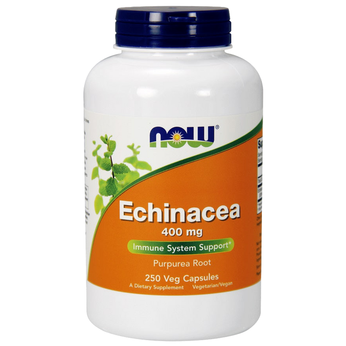 NOW Foods Echinacea, 400 mg – 250 Kapseln