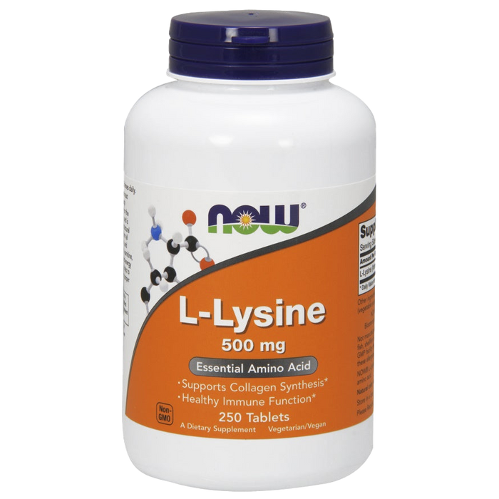 NOW Foods L-Lysine, 1000mg - 250 tabs