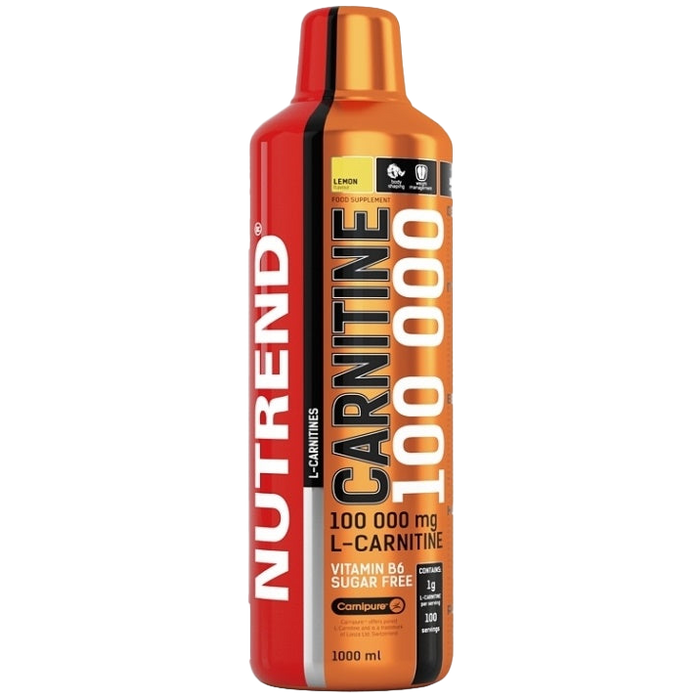 Nutrend Carnitin 100.000, Orange – 1000 ml.