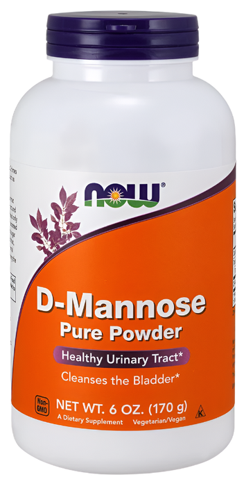 NOW Foods D-Mannose, reines Pulver – 170 g