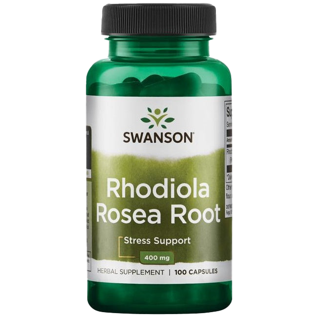 Swanson Rhodiola Rosea Root, 400mg - 100 caps