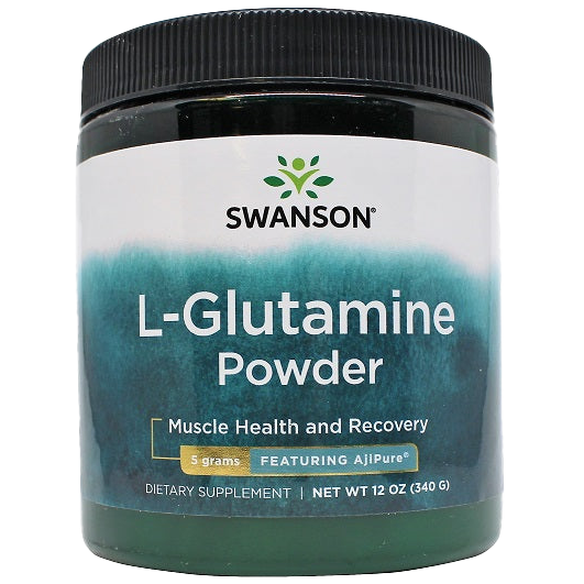 Swanson AjiPure L-Glutamine Powder - 340g