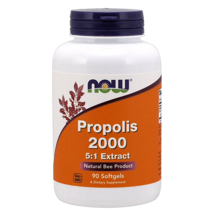 NOW Foods Propolis 2000 5:1 Extract - 90 softgels