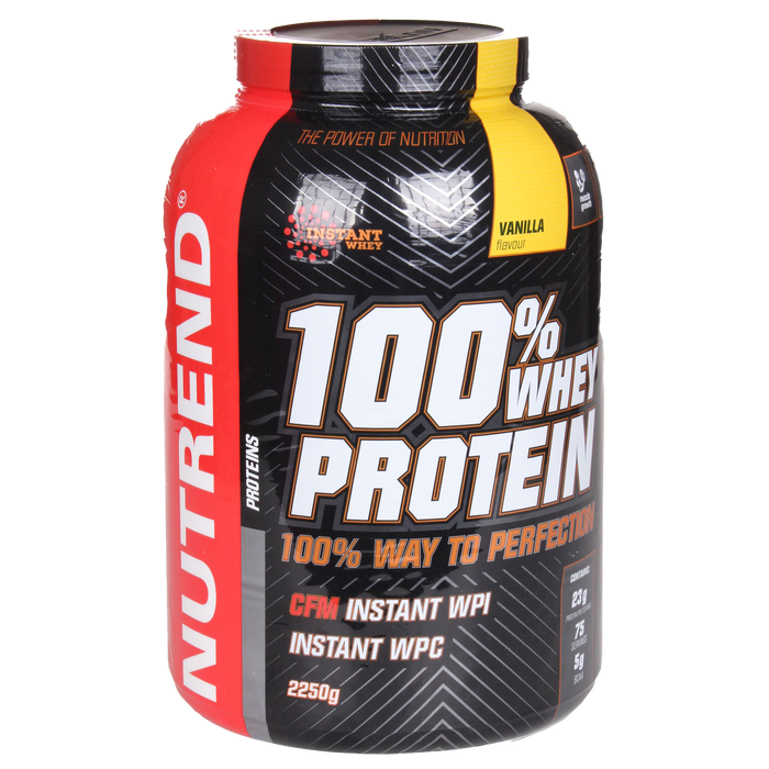 Nutrend 100% Whey Protein, Vanille - 2250 grammes