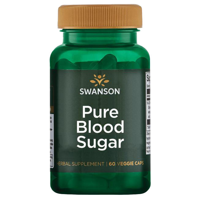 Swanson Pure Blood Sugar - 60 vcaps