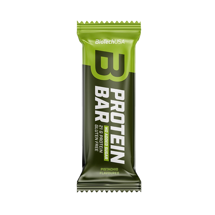 BioTechUSA Proteinriegel, Pistazien – 16 x 70 g