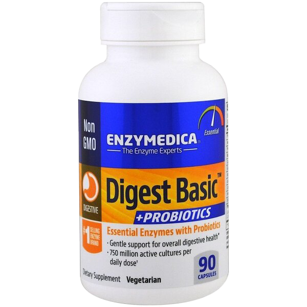 Enzymedica Digest Basic + Probiotics - 90 caps