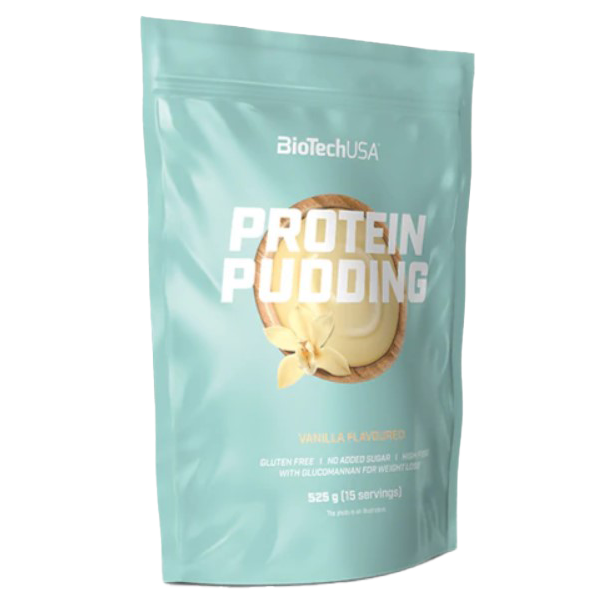 BioTechUSA Protein Pudding, Vanilla - 525g