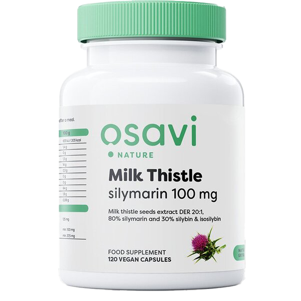 Osavi Mariendistel, Silymarin 100 mg – 120 vegane Kapseln