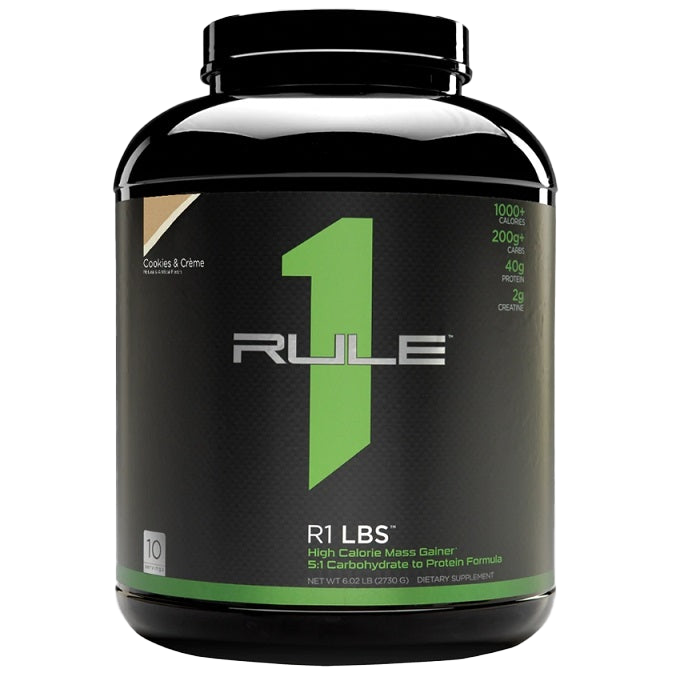 Rule One R1 LBS, Cookies &amp; Creme – 2730 Gramm