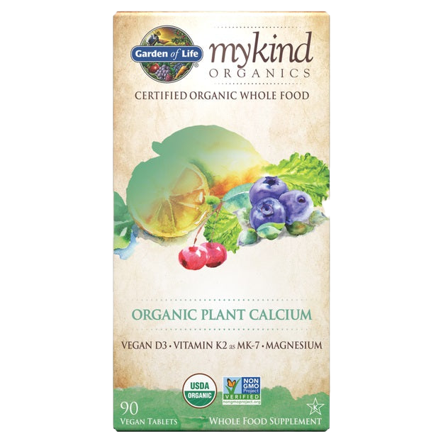 Garden of Life Mykind Organics Plant Calcium - 90 vegan tabs