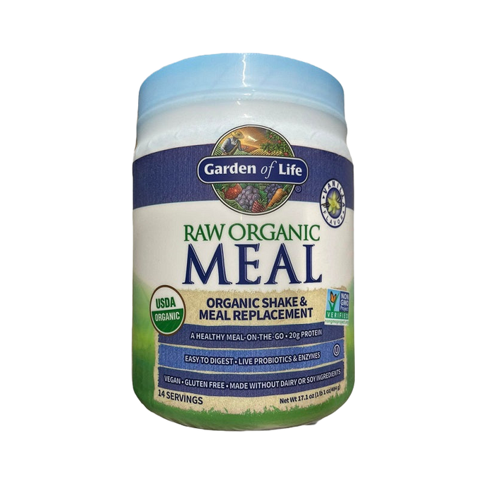 Garden of Life Raw Organic Meal, Vanilla - 484g