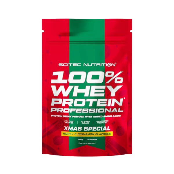 100 % Whey Protein Professional, Honig und Zimt – 500 g