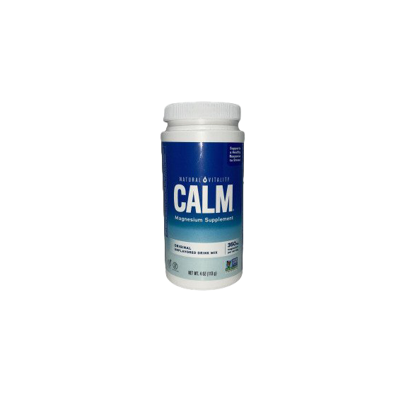 Natural Vitality Calm Magnesium Powder, Unflavoured - 113g